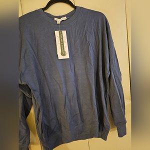 Threads 4 Thought XS blue Long Sleeve Sweater